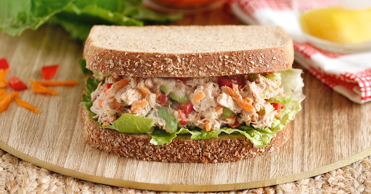 Oroweat® Premium Breads | Fresh Veggie Tuna Salad Sandwich